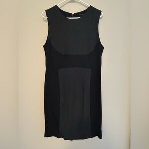 Katherine Barclay Black and Grey Sheath Dress Women’s Size Large